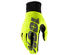 100% Hydromatic Waterproof Gloves (Neon Yellow) (XL)