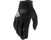 100% Ridecamp Gloves (Black) (XL)