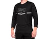 Image 1 for 100% Airmatic 3/4 Sleeve Jersey (Black) (XL)