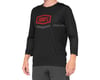 100% Airmatic 3/4 Sleeve Jersey (Black/Red) (XL)