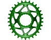 Absolute Black Direct Mount Race Face Cinch Oval Chainrings (Green) (Single) (3mm Offset/Boost) (30T)