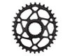 Absolute Black Shimano Direct Mount Oval Chainring (Black) (1 x 12 Speed) (Single) (34T)
