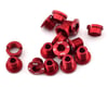 Image 1 for Box Components Spiral 7075 Alloy Chainring Bolt Kit (Red) (15)