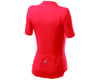 Image 2 for Castelli Anima 3 Women's Short Sleeve Jersey (Brilliant Pink/Dark Steel Blue) (XS)