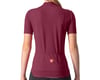 Image 2 for Castelli Anima 3 Women's Short Sleeve Jersey (Bordeaux Red) (M)