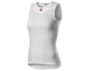 Image 1 for Castelli Women's Pro Issue Sleeveless Base Layer (White) (XL)