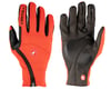 Castelli Mortirolo Long Finger Gloves (Fiery Red) (S)
