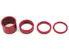 Chris King Headset Spacer Kit (Red) (1-1/8")