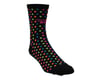 Image 2 for DeFeet Women's Aireator 4" Spotty Sock (Black) (M)