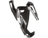 Elite Vico Carbon Water Bottle Cage (Glossy Black/White)