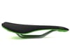 Image 2 for Fabric Scoop Flat Elite Saddle (Black/Green) (Chromoly Rails)
