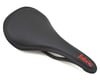 Image 1 for Fabric ALM Ultimate Shallow Saddle (Black/Red) (Carbon Rails) (142mm)
