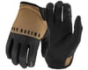 Fly Racing Media Gloves (Dark Khaki/Black) (S)