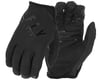 Fly Racing Windproof Gloves (Black) (M)