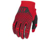 Fly Racing Kinetic Gloves (Red/Black) (XS)