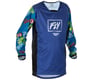 Image 1 for Fly Racing Youth Kinetic Rebel Jersey (Blue/Light Blue) (Youth S)