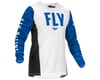Image 1 for Fly Racing Kinetic Wave Jersey (White/Blue) (2XL)