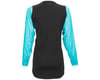Image 2 for Fly Racing Women's Lite Jersey (Black/Aqua) (XL)