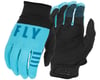 Image 1 for Fly Racing Youth F-16 Gloves (Aqua/Dark Teal/Black)