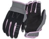 Fly Racing F-16 Gloves (Grey/Black/Pink) (XL)