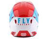 Image 2 for Fly Racing Kinetic Straight Edge Helmet (Red/White/Blue) (L)