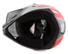 Image 3 for Fly Racing Kinetic Drift Helmet (Charcoal/Light Grey/Red) (XL)