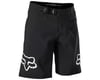 Image 1 for Fox Racing Youth Defend Shorts (Black) (26)