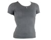 Image 1 for Giordana Women's Ceramic Short Sleeve Base Layer (Grey) (XL)