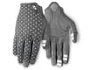 Giro Women's LA DND Gloves (Grey/White Dots) (S)