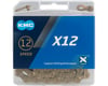 Image 3 for KMC X12 Chain (Gold) (12 Speed) (126 Links)
