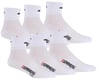 Louis Garneau Low Versis Socks (White) (3 Pairs) (S/M)