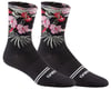 Image 1 for Louis Garneau Picasso Socks (Black Flowers)