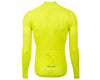 Image 2 for Pearl Izumi Men's Attack Long Sleeve Jersey (Screaming Yellow Disrupt) (2XL)