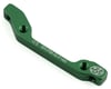 Reverse Components Disc Brake Adapters (Green) (IS Mount) (160mm Front, 140mm Rear)