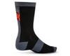 Image 2 for Ride Concepts Mullet Merino Wool Socks (Black/Red) (S)
