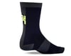 Image 2 for Ride Concepts Mullet Merino Wool Socks (Blue/Lime) (S)