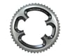 Image 1 for Shimano Dura-Ace FC-9000 Chainrings (Black/Silver) (2 x 11 Speed) (110mm BCD) (Outer) (50T)