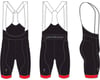 Specialized Men's SL Race Bib Shorts (Black/Red) (S)