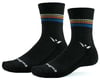 Swiftwick Pursuit Hike Six Lightweight Socks (Sunset Stripe) (XL)