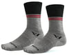 Swiftwick Pursuit Seven Ultralight Socks (Block Stripe Charcoal) (XL)