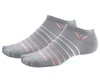 Swiftwick Aspire Zero Socks (Pewter/Pink Stripe) (S)