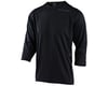 Troy Lee Designs Ruckus 3/4 Sleeve Jersey (Black) (XL)