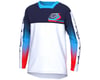 Image 1 for Troy Lee Designs Youth Sprint Long Sleeve Jersey (Jet Fuel White) (S)