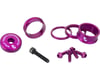 Wolf Tooth Components Headset Spacer BlingKit (Purple) (3, 5, 10, 15mm)