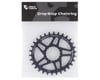 Image 2 for Wolf Tooth Components Elliptical Direct Mount Chainring (Black) (Drop-Stop A) (Single) (3mm Offset/Boost) (30T)