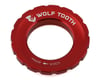 Image 1 for Wolf Tooth Components Centerlock Rotor Lockring (Red)
