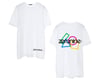 Zeronine Geo Cluster Logo T-Shirt (White) (L)