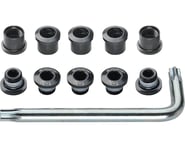 FSA Torx T-30 Alloy Double Chainring Nut/Bolt Set w/ Tool (Black) | product-also-purchased