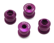Wolf Tooth Components Dual Hex Fitting Chainring Bolts (Purple) (6mm) | product-related