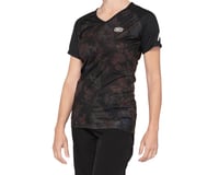 100% Women's Airmatic Jersey (Black Floral)